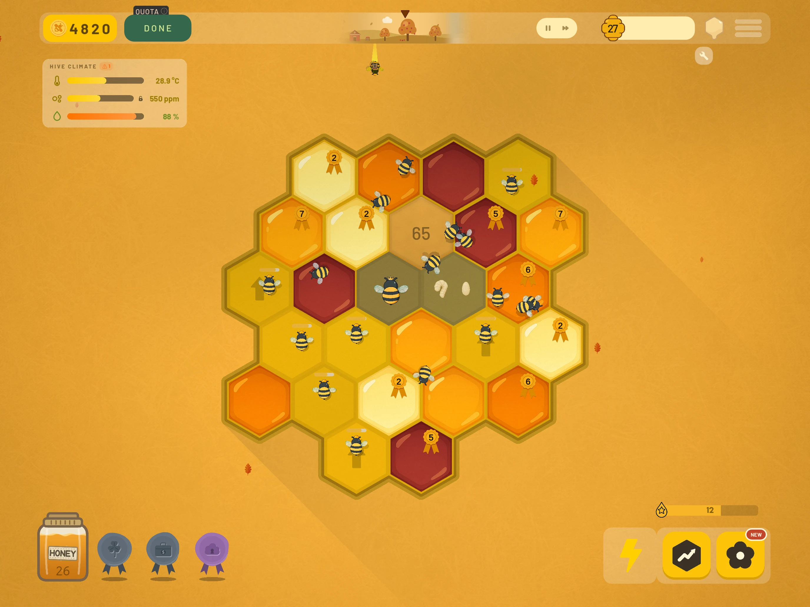 Wild Hive - Build & Survive screenshot