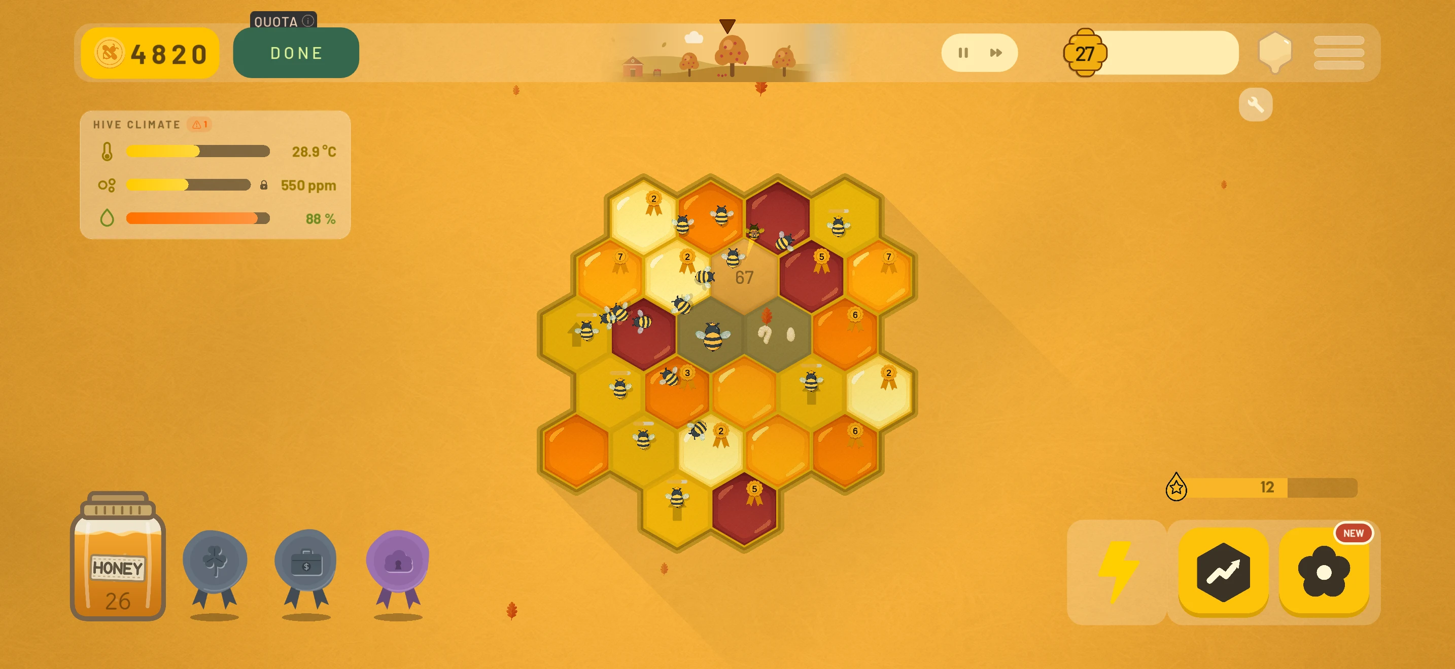 Wild Hive - Build & Survive screenshot