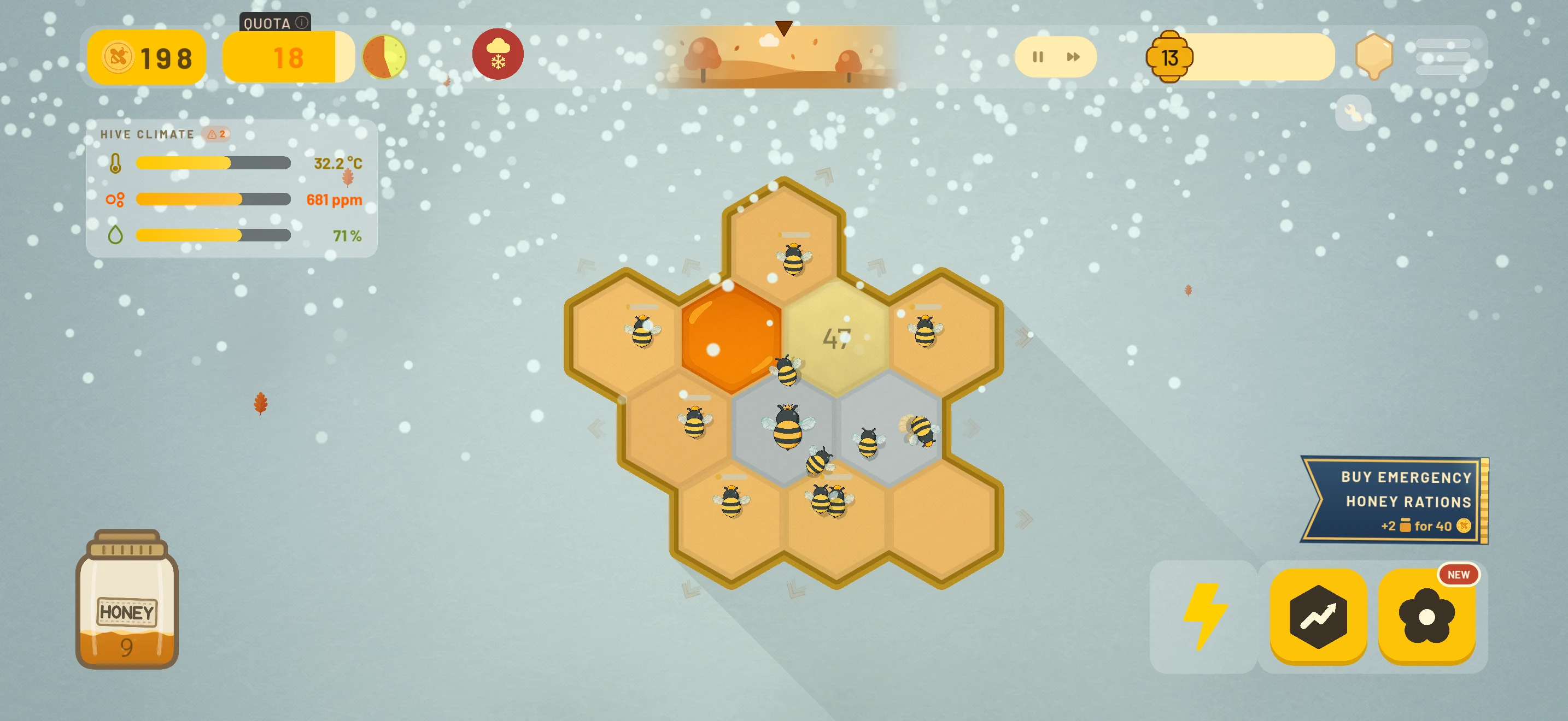 Wild Hive - Build & Survive screenshot